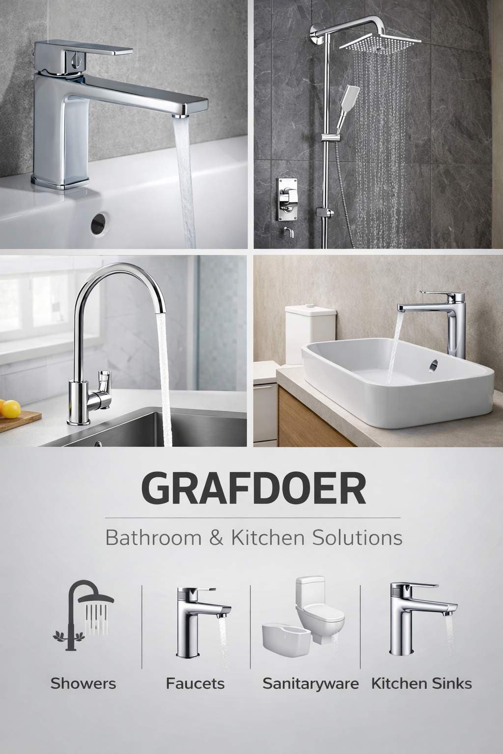 Grafdoer – Premium Bathware and Kitchen Solutions