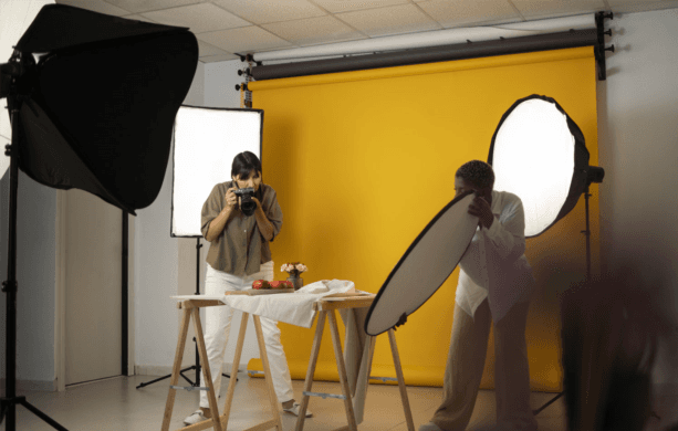 What are the different types of photography you can shoot in a studio?