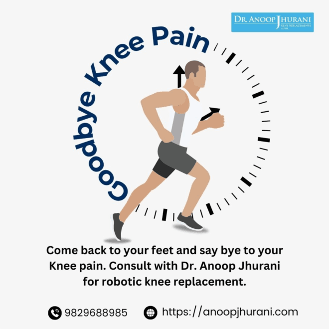 Performing Robotic Knee Replacement Surgery 