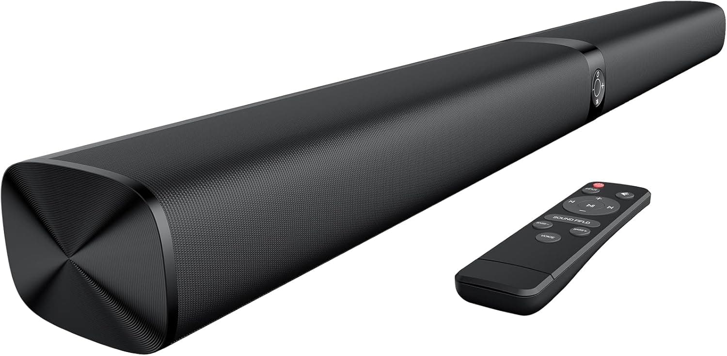 Sound Bar for Smart TV, Soundbar with Bluetooth/ARC/Opt/AUX 