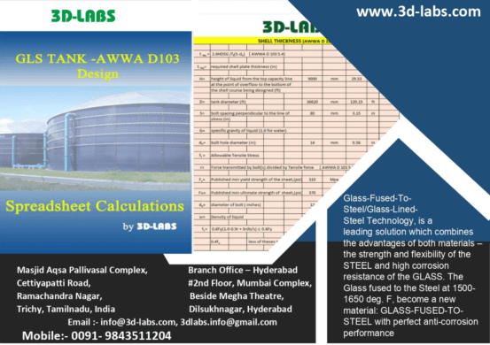 GLS Tank Design Calculation