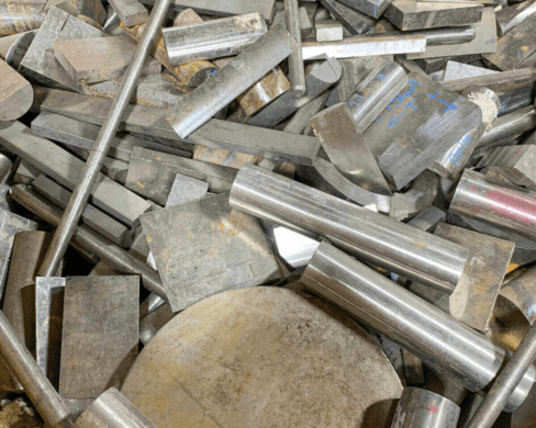 Titanium forging round bar