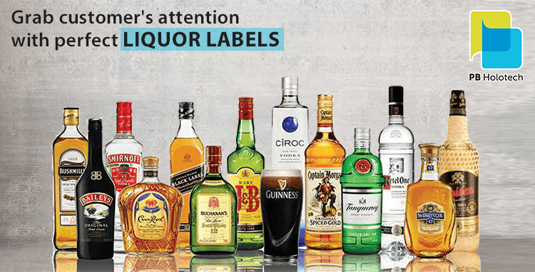 Perfect Liquor Labels for Increasing the Aesthetic Look of Your Products