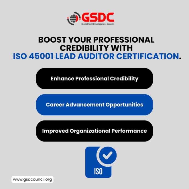  Boost Your Professional Credibility with ISO 45001 Lead Auditor Certification.