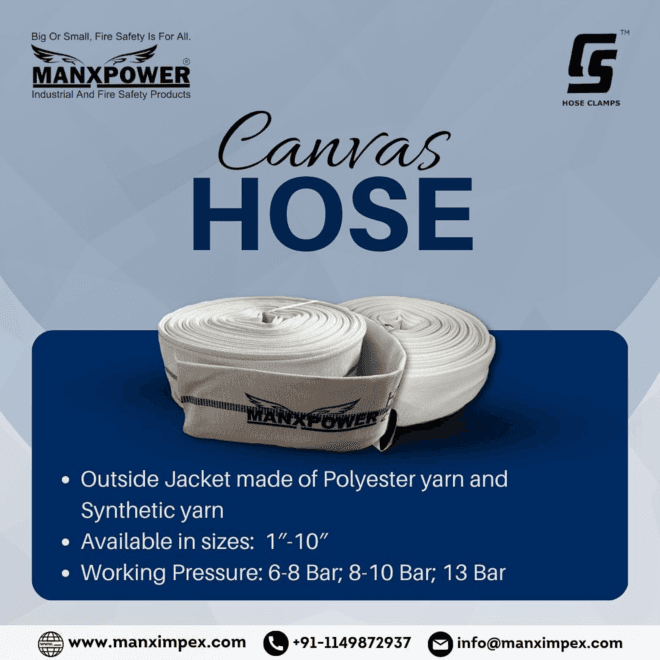 Canvas Hose Pipe Price List