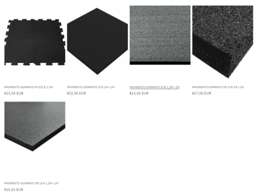 Ottieni Pavimenti in Gomma da Rubberstock Italia
