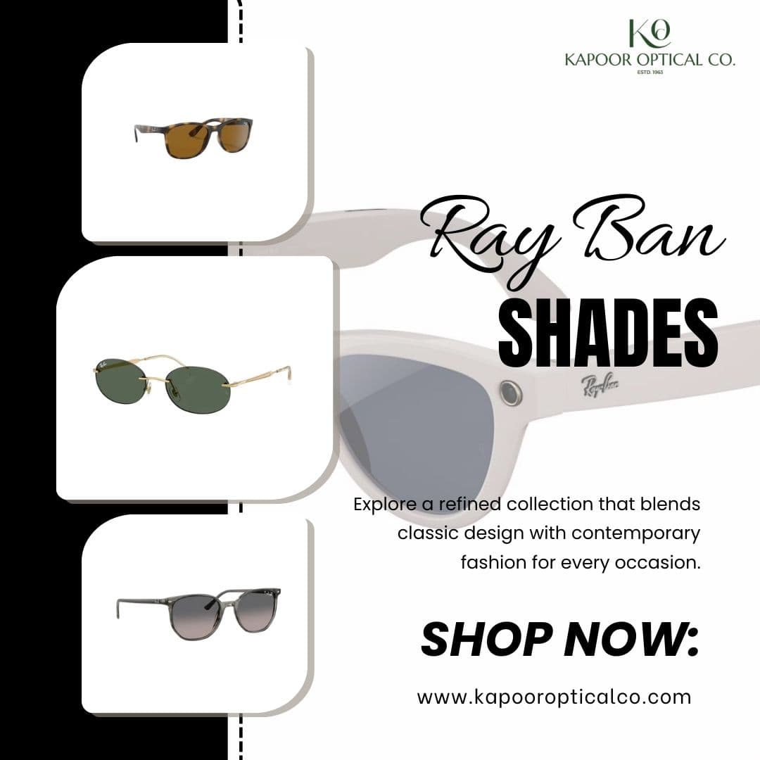 Ray Ban Shades Classic Eyewear Collection