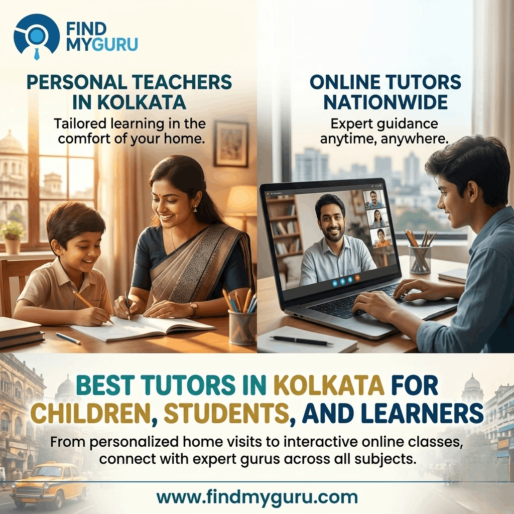 Find Best Tutors in Kolkata for Students & Learners