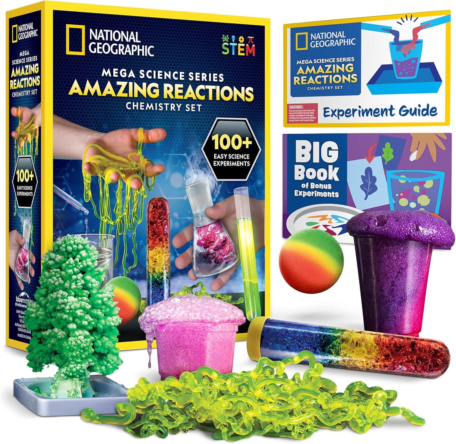NATIONAL GEOGRAPHIC Amazing Chemistry Set -