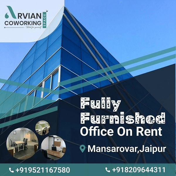 Arvian Coworking Space In  Jaipur