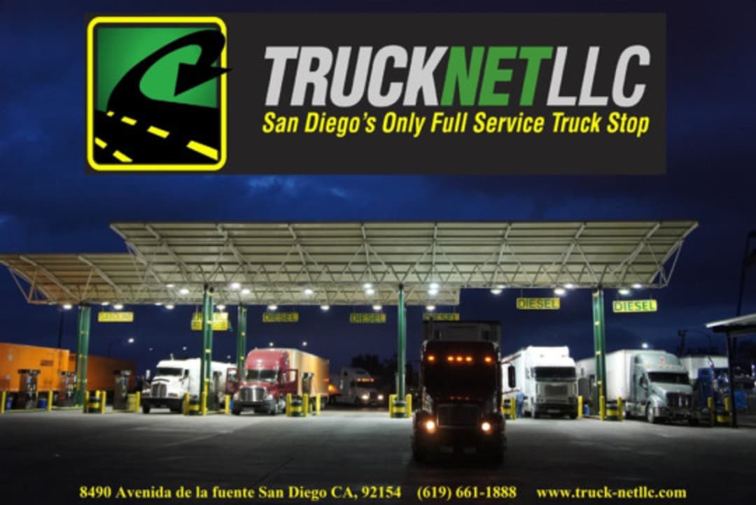 Private Truck Parking Station in California