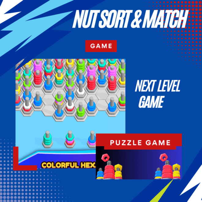 Nut Sort & Match: The Ultimate Hyper-Casual Mobile Puzzle Challenge