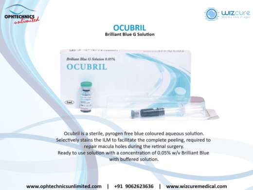 Ocubril - Brilliant Blue G Solution: Elevating Retinal Surgery with Precision and Safety