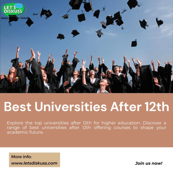 BEST UNIVERSITIES AFTER 12TH
