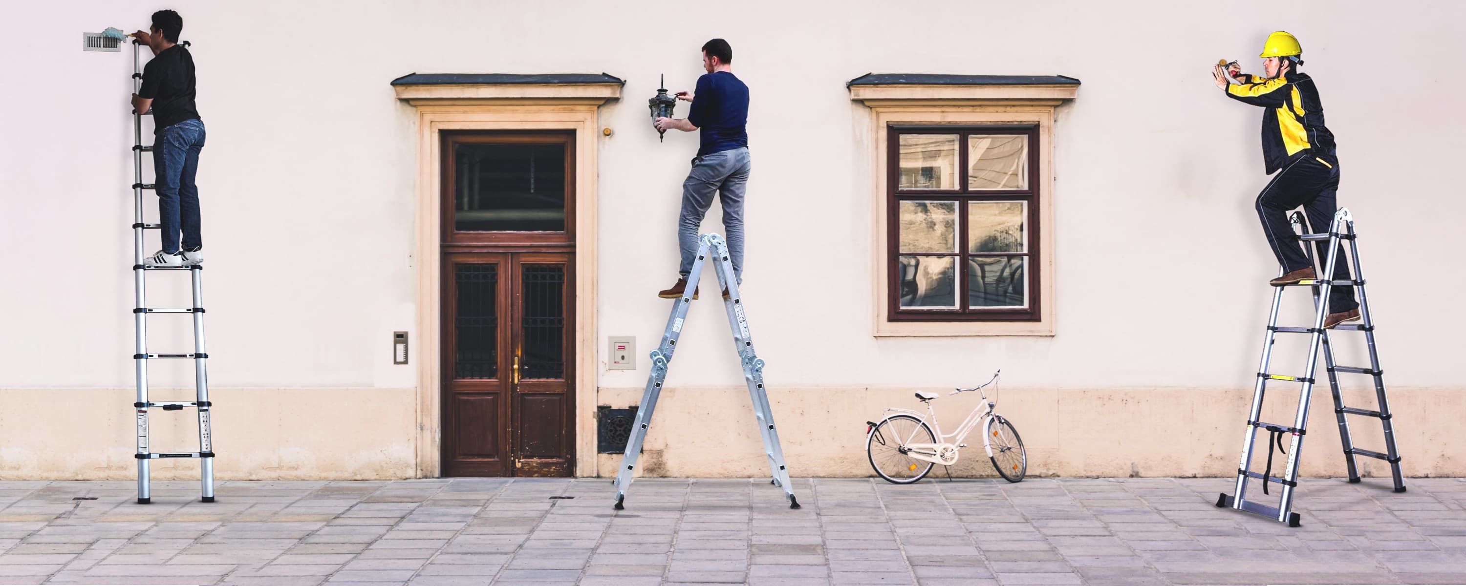 Corvids Aluminium Ladder – Durable & Safe for Every Task