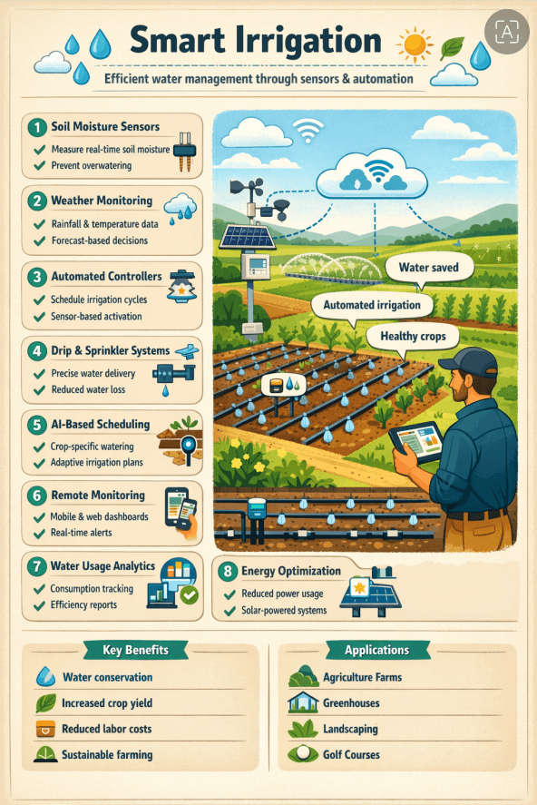 Smart irrigation Market Size, Share, and Trends Analysis