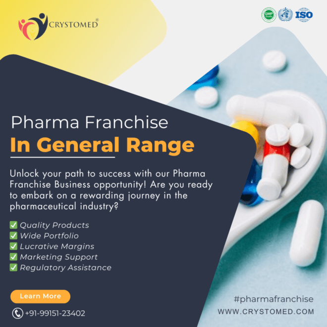 How Crystomed is profitable for your Pharma Franchise in General Range Business?