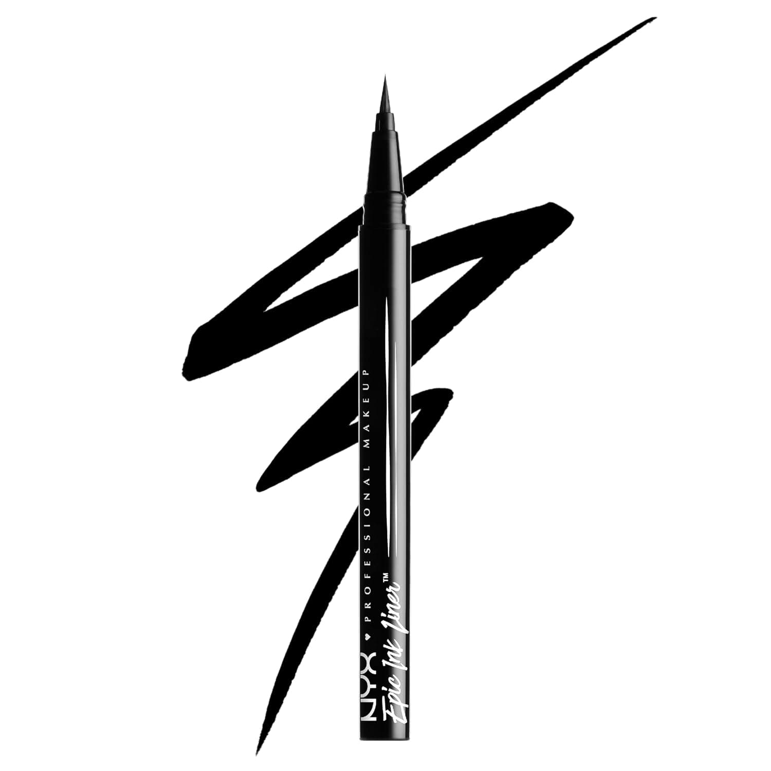 Waterproof Liquid Eyeliner - Black, Vegan Formula