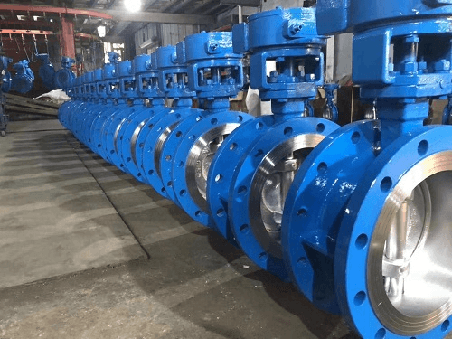 Double flanged butterfly valve supplier in Muscat
