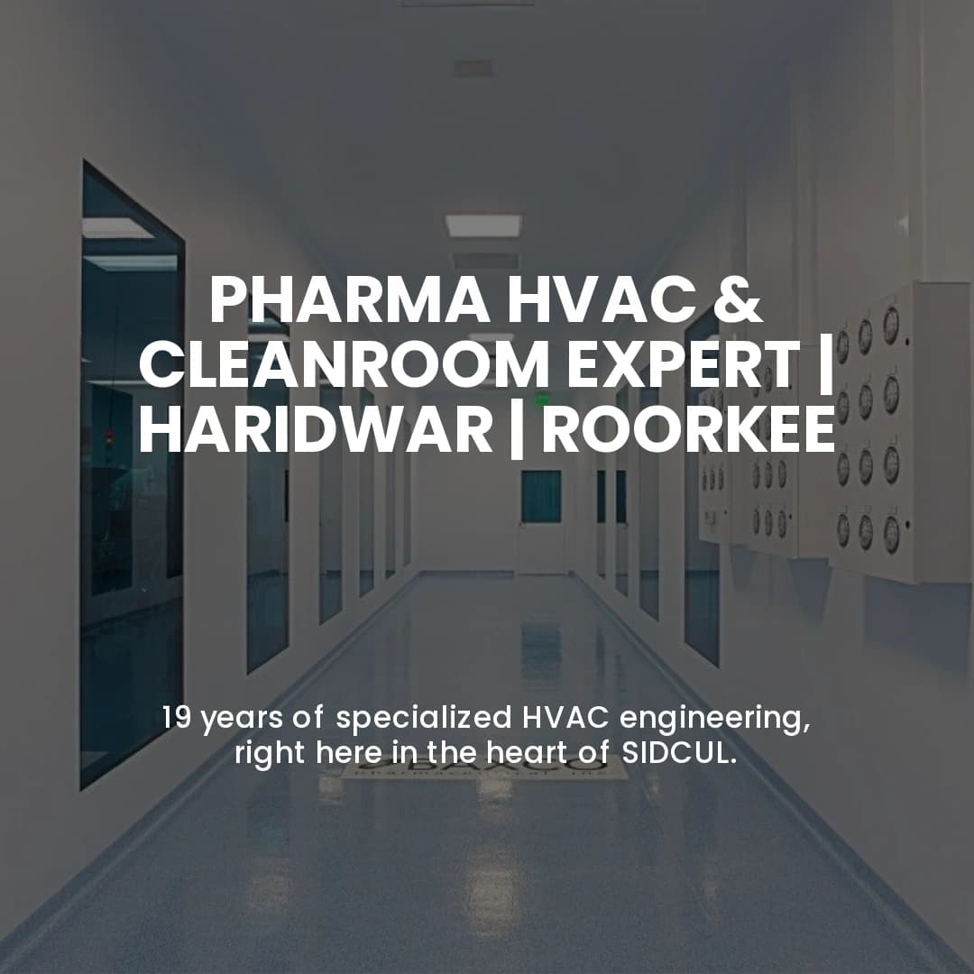 Turnkey Pharma HVAC in Haridwar, Roorkee