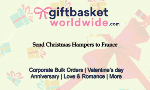 Send Exquisite Christmas Hampers to France - Online Delivery at GiftBasketWorldwide