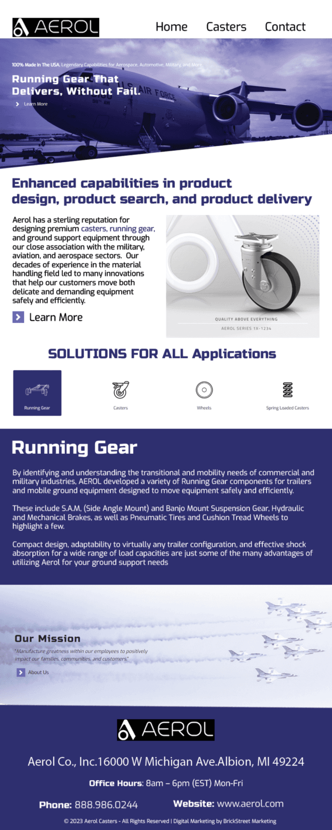 Smooth Sailing with Aerol Casters