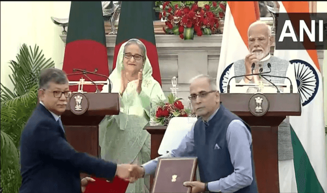Many agreements signed between India and Bangladesh, PM Modi said - We give top priority to our rela