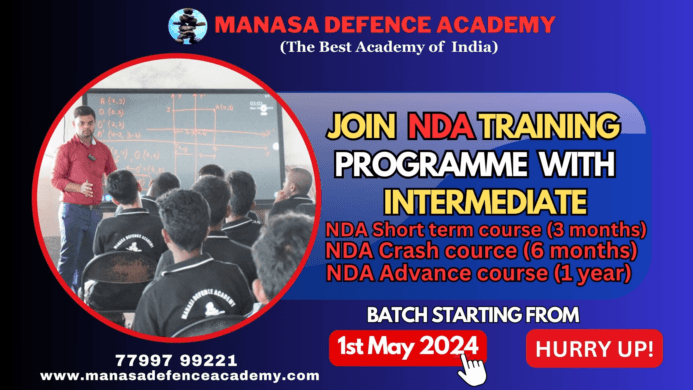 JOIN NDA TRAINING PROGRAMME WITH INTERMEDIATE