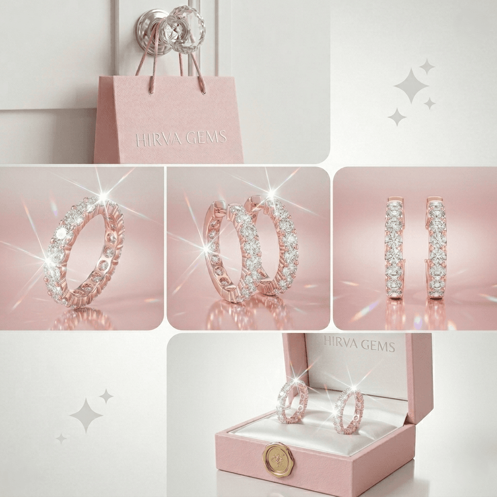 Elegant Diamond Hoops for Special Occasion Style