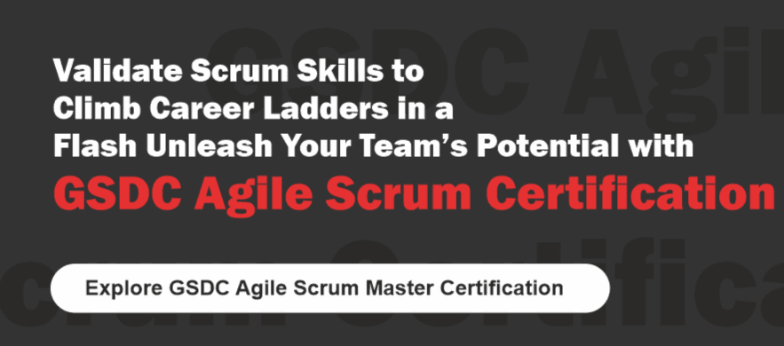 Agile Scrum Master Certification - Program by GSDC 