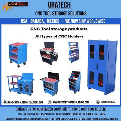 Uratech Square Shank Organizer – CNC Drill Organizer 