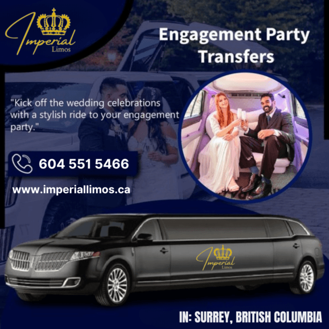 Engagement Party with Imperial Limos in Surrey