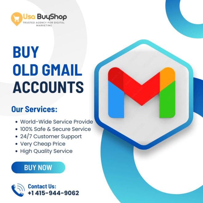 Buy Old Gmail Accounts - High Quality and Authentic Accounts Available Now!