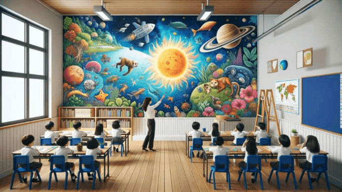 Primary School Teaching Wall Painting Ideas: Embracing Originality