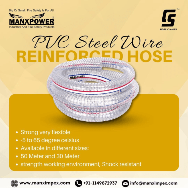 PVC Steel Wire Hose Suppliers: MANXPOWER