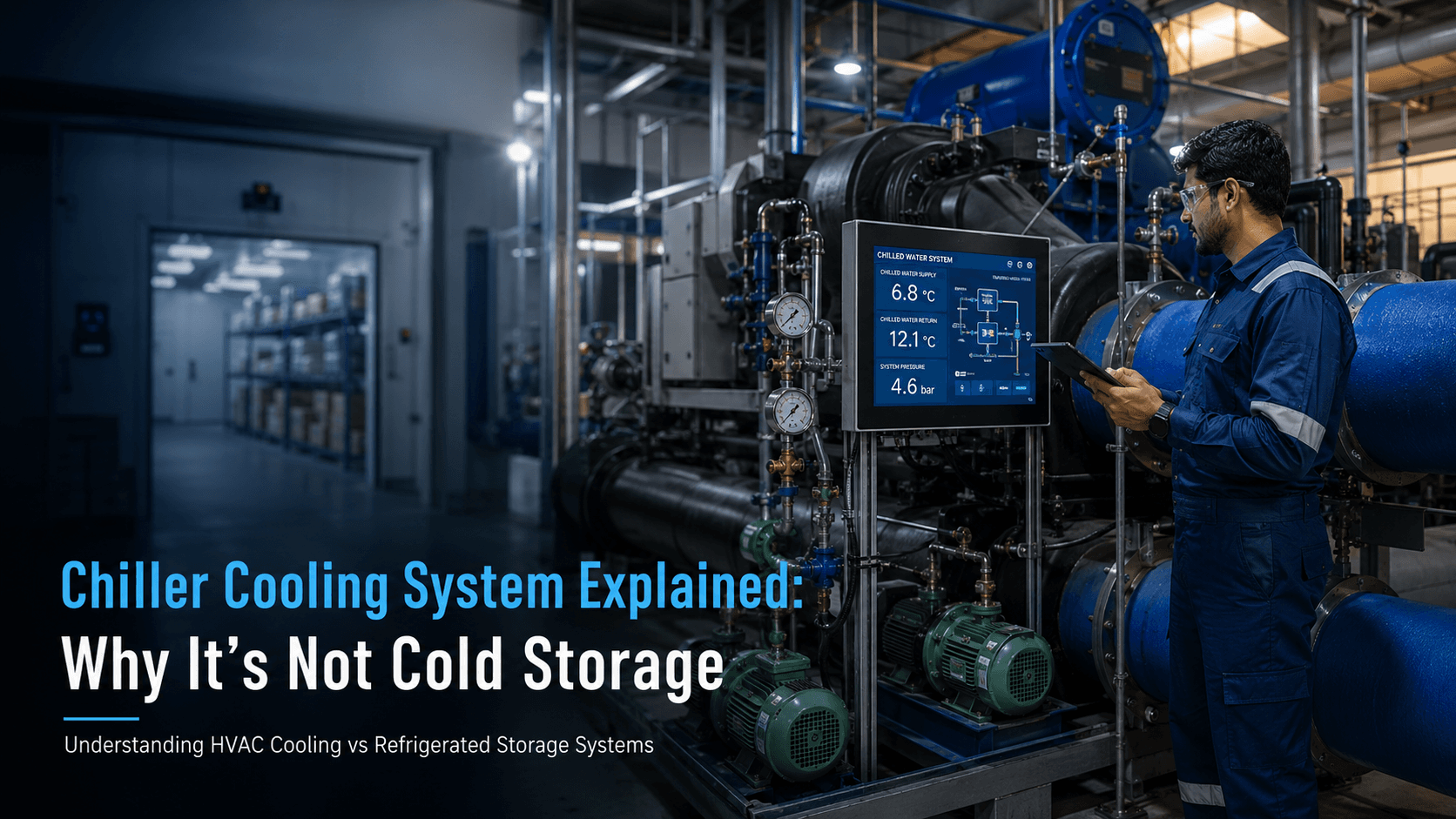 Chiller Cooling System vs Chiller Room in UAE