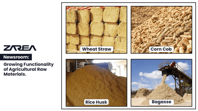 Growing Functionality of Agricultural Raw Materials: Corn Cob, Wheat Straw, Rice Husk, and Bagasse