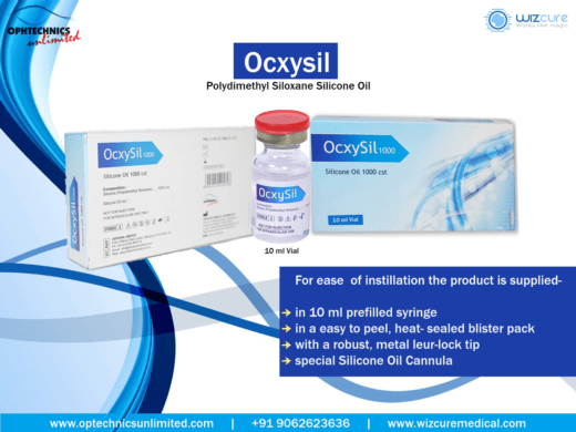 Ocxysil-Polydimethyl Siloxane Silicone Oil: A Game-Changer for Eye Care