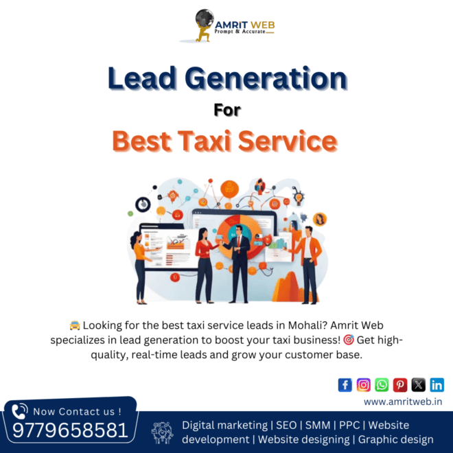  Lead Generation for Best Taxi Service  in Mohali