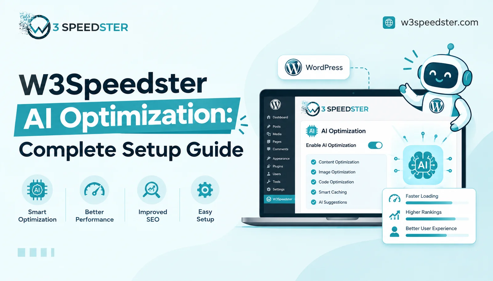 Optimize with AI in W3Speedster: Complete Setup Guide