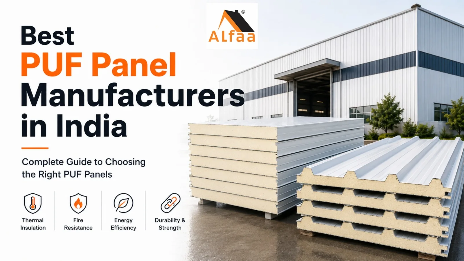 Best PUF Panel Manufacturers in India | Alfaa Panels