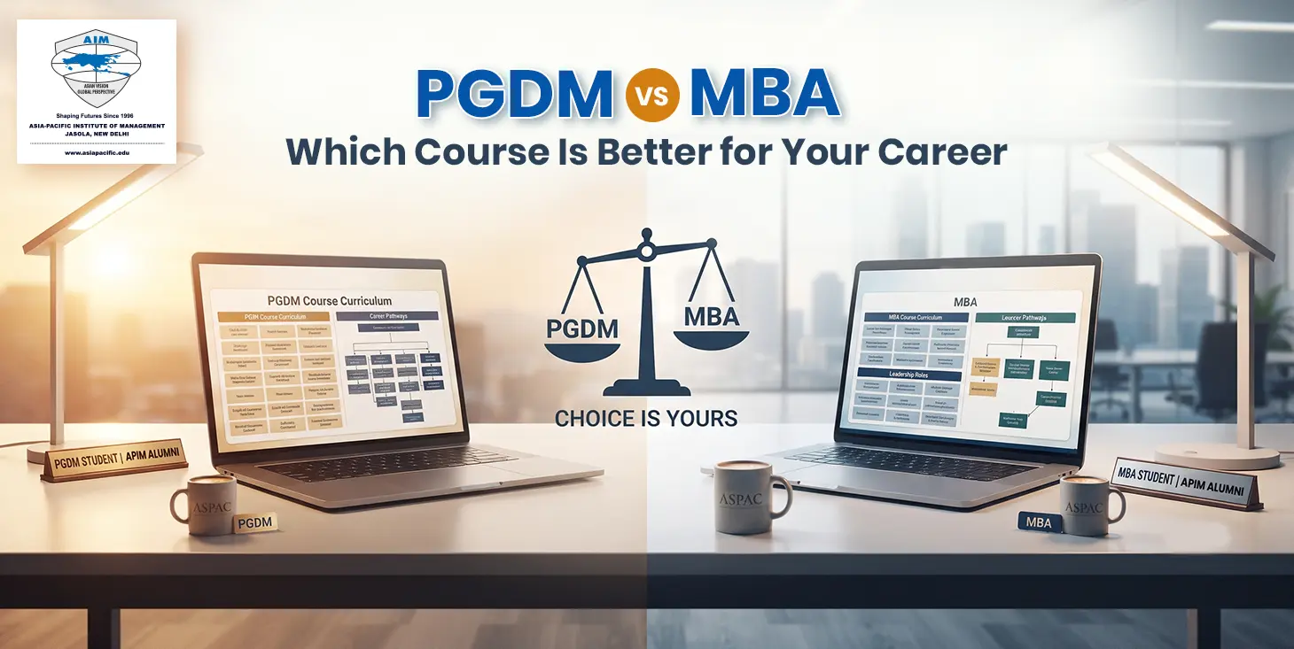 PGDM vs MBA: Which Course Is Better for Your Career