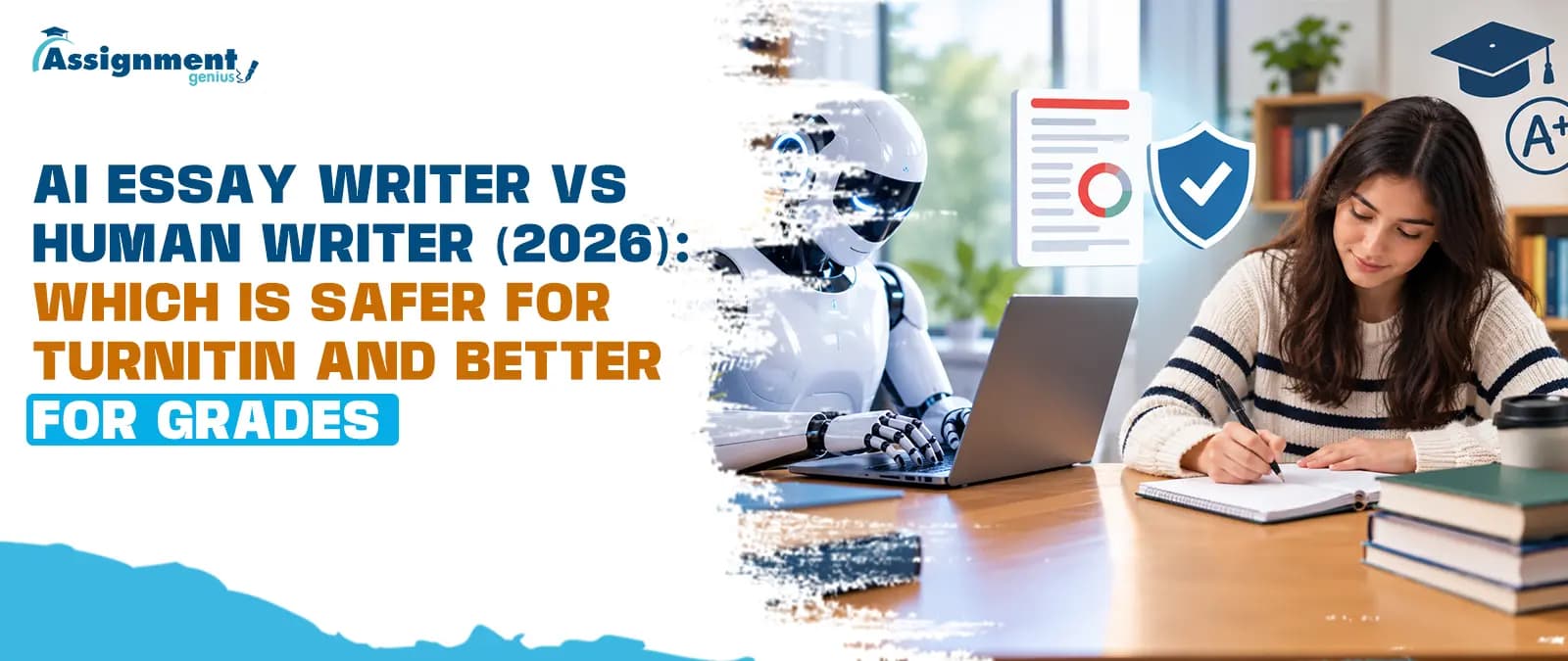 Human Writer vs AI Essay Writer: Which Is Better for College Grades?